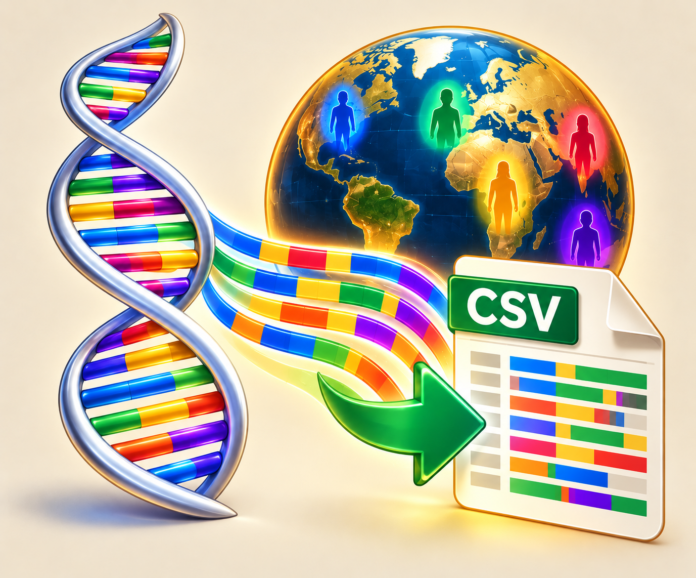 Ancestry ethnicity segment export — Borland Genetics